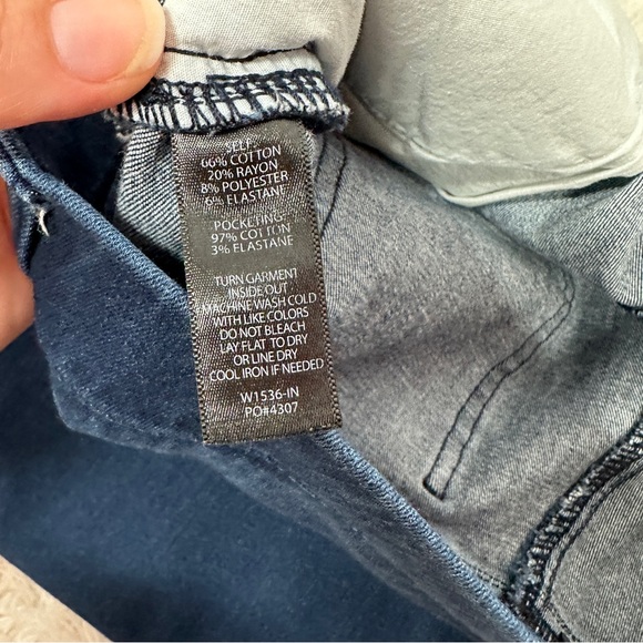 Betabrand 4 Pocket Straight Leg Yoga Denim Jeans Large - Picture 5 of 6
